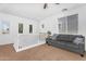 Upstairs loft space offers versatility and a comfortable seating area with natural light at 4355 E Cullumber St, Gilbert, AZ 85234