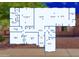 Detailed floor plan showcasing the layout of the bedrooms, bathrooms, kitchen, and living areas at 5635 W Pecan Rd, Laveen, AZ 85339