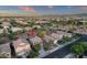 Community aerial view with pool, capturing the home's location in a vibrant neighborhood at 5919 S Banning St, Gilbert, AZ 85298