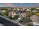 Scenic aerial of community, highlighting the property's proximity to neighborhood features at 5919 S Banning St, Gilbert, AZ 85298