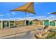 Community playground featuring sunshades, musical features, and comfortable seating for a relaxing time at 5919 S Banning St, Gilbert, AZ 85298