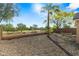 Backyard featuring desert landscaping, and views of the golf course at 6843 S 46Th Dr, Laveen, AZ 85339