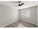 Bedroom featuring neutral paint, carpet, and a ceiling fan at 7108 W Corrine Dr, Peoria, AZ 85381