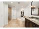 This bathroom features a large tub, double vanity, and a separate shower at 7175 E Camelback Rd # 510, Scottsdale, AZ 85251