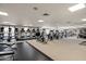 Large gym with modern equipment, treadmills, weight machines, and plenty of open space at 7175 E Camelback Rd # 510, Scottsdale, AZ 85251