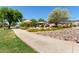 Neighborhood playground featuring shade structures, play equipment, seating and landscaping at 7242 W Aurora Dr, Glendale, AZ 85308