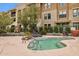 Relaxing spa area surrounded by beautiful landscaping and greenery, offering a serene and private retreat at 7601 E Indian Bend Rd # 3002, Scottsdale, AZ 85250