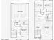 Detailed floorplan of a two-story home with a 2-bay garage, owner's suite, kitchen, dining, great room and bedrooms at 8149 E Petunia Ave # 1013, Mesa, AZ 85212