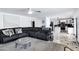 Spacious living room seamlessly connects to the kitchen at 1215 W Wahalla W Ln, Phoenix, AZ 85027