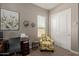 Comfortable office space with bright window, desk and modern decor at 1919 W Plum Rd, Phoenix, AZ 85085