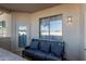 Balcony with comfortable seating, offering a tranquil outdoor space at 1941 S Pierpont Dr # 1099, Mesa, AZ 85206