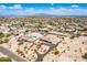 An overhead shot displaying neighborhood homes and large lots at 20041 W Colter St, Litchfield Park, AZ 85340