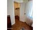 Bedroom closet with white walls and a single clothes rod for hanging at 3314 N 68Th St # 107, Scottsdale, AZ 85251