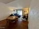 Comfortable living room with stylish furniture, plenty of natural light, and an open layout for easy entertaining at 3314 N 68Th St # 107, Scottsdale, AZ 85251