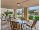 Outdoor patio area features a built-in barbecue, seating, and access to community amenities at 3314 N 68Th St # 107, Scottsdale, AZ 85251