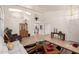 Bright living room with vaulted ceilings, light hardwood floors, and an open layout at 623 W Harvard Ave, Gilbert, AZ 85233