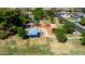 Aerial view of the playground with a covered picnic area and play equipment at 623 W Harvard Ave, Gilbert, AZ 85233