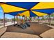 Covered playground with slides and play structures at 6469 W Ruth Ave, Glendale, AZ 85302