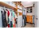 Spacious walk-in closet with built-in shelving, drawers, and ample hanging space at 8767 W Villa Hermosa --, Peoria, AZ 85383