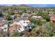 Panoramic aerial view featuring a beautifully designed home in a friendly community with scenic mountain vistas at 9241 S 50Th St, Phoenix, AZ 85044