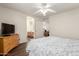 Bedroom boasts modern interiors leading to an ensuite bathroom and separate office at 11429 W Yavapai St, Avondale, AZ 85323