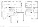 Detailed floor plan showcasing layout of the home, including kitchen, bedrooms, baths, and living spaces at 1181 N Dustin Ln, Chandler, AZ 85226