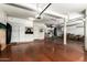 Spacious garage featuring ample storage, epoxy flooring, and a convenient garage door opener at 1181 N Dustin Ln, Chandler, AZ 85226