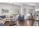 Bright living room with cozy furniture, natural light, and modern decor in the Four Peaks condominium at 13700 N Fountain Hills Blvd # 155, Fountain Hills, AZ 85268