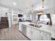 Open-concept living space combines the kitchen, dining area, and living room at 14000 N 94Th St # 1008, Scottsdale, AZ 85260