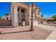Attractive home with a two-car garage and desert landscaping, providing a great curb appeal at 17258 W Meghan Dr, Goodyear, AZ 85338