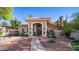 Inviting single-Gathering home featuring desert landscaping, a tiled roof, and a covered entryway at 1739 E Knox Rd, Tempe, AZ 85284