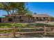 Well-kept home with lush green lawn, mature trees, and a quaint fence, perfect for curb appeal at 1817 W Seldon Ln, Phoenix, AZ 85021