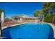 Private backyard swimming pool offering a refreshing outdoor space at 1817 W Seldon Ln, Phoenix, AZ 85021
