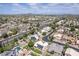 Wide shot capturing a community near shopping centers, featuring houses with pools and solar panels at 18562 N Alamo Dr, Surprise, AZ 85374