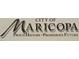 Sign for the City of Maricopa; 