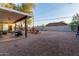 Spacious backyard with covered patio ideal for entertaining and lounging at 808 N 78Th St, Scottsdale, AZ 85257