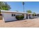 Single-story home featuring desert landscaping, a walkway, and a covered porch at 808 N 78Th St, Scottsdale, AZ 85257
