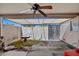 Covered patio area at 10072 W Lancaster Dr, Sun City, AZ 85351