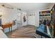 This eclectic bedroom features a closet and a musical keyboard at 11051 N 45Th Pl, Phoenix, AZ 85028