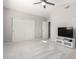 Bedroom featuring vaulted ceiling, plush carpet, and closet with sliding doors at 15215 S 20Th Pl, Phoenix, AZ 85048