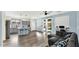 Open-concept living area blending living and kitchen spaces for seamless living and entertaining at 18371 W Sunrise Dr, Goodyear, AZ 85338
