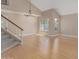 Bright living room with hardwood floors, high ceilings, and lots of natural light at 1898 E Kent Ave, Chandler, AZ 85225