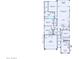 Detailed floor plan showcasing the layout of a four-bedroom home with a gathering room and two-car garage at 21254 E Cattle Dr, Queen Creek, AZ 85142
