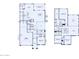 Detailed floor plan showcases the layout of a two-story home with open gathering spaces at 21262 E Cattle Dr, Queen Creek, AZ 85142
