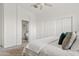 Light and airy main bedroom features a closet and ensuite bathroom at 22274 E Cherrywood Ct, Queen Creek, AZ 85142