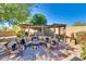 Inviting backyard patio with comfortable seating, perfect for outdoor entertaining and relaxation at 29023 N 46Th Way, Cave Creek, AZ 85331