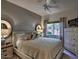Comfortable primary bedroom with ample natural light, neutral tones and stylish furnishings to create a relaxing retreat at 29023 N 46Th Way, Cave Creek, AZ 85331