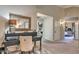 Spacious work area with stylish furniture and an oversized mirror on the wall at 29023 N 46Th Way, Cave Creek, AZ 85331