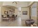 This stylish dining area boasts a unique bar with seating and lots of space for friends and Gathering at 29606 N Tatum Blvd # 174, Cave Creek, AZ 85331