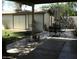 The backyard shows an outdoor dining set and extra storage space at 3001 W Shaw Butte Dr, Phoenix, AZ 85029